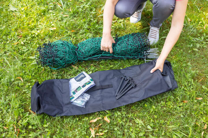 KERBL Begrenzungszaun Camping Net